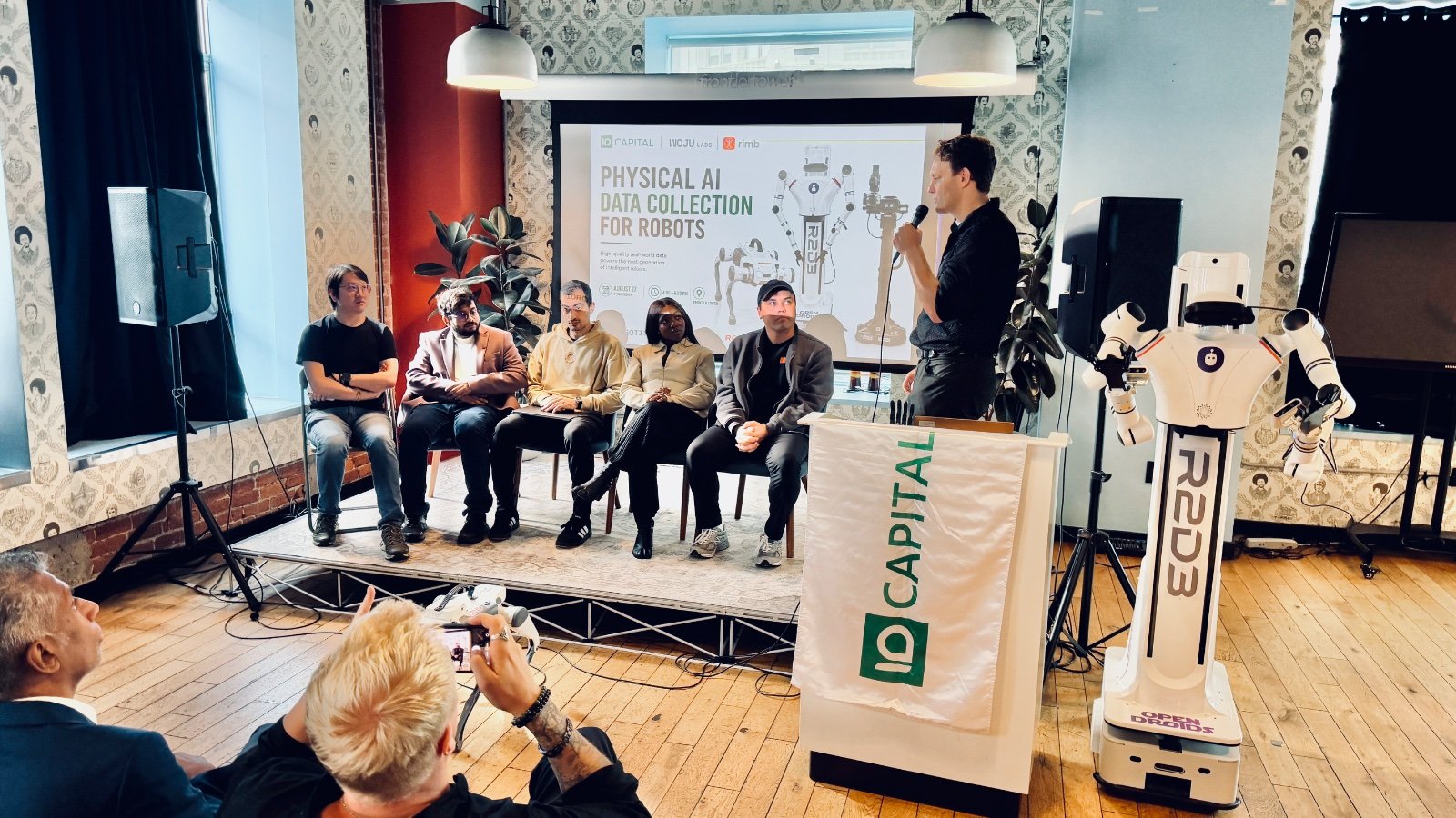 Panel discussion @ Frontier Tower on Physical AI Data Collection for Robots